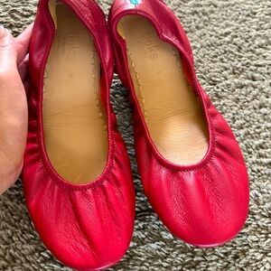 Cardinal Red Tieks